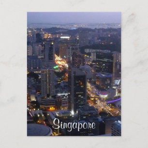 Singapore Postkarte