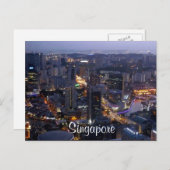 Singapore Postkarte (Vorne/Hinten)