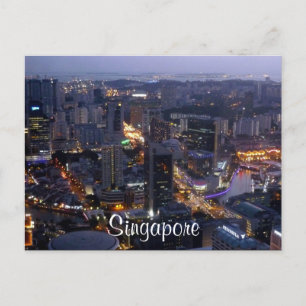Singapore Postkarte