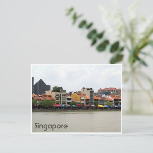 Singapore Postkarte (Stehend Vorderseite)