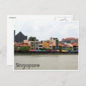 Singapore Postkarte (Vorne/Hinten)