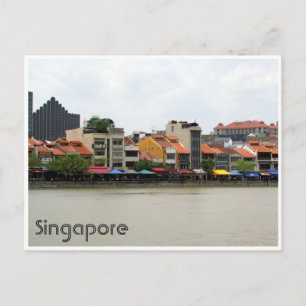 Singapore Postkarte
