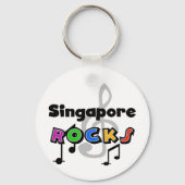 Singapore Rocks Schlüsselanhänger (Vorderseite)