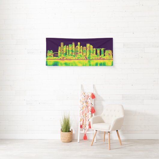 Singapore Skyline Banner (Insitu)