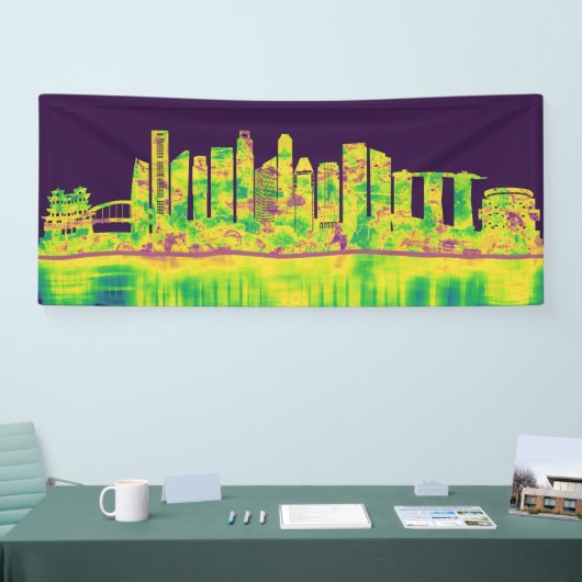 Singapore Skyline Banner (Messe)
