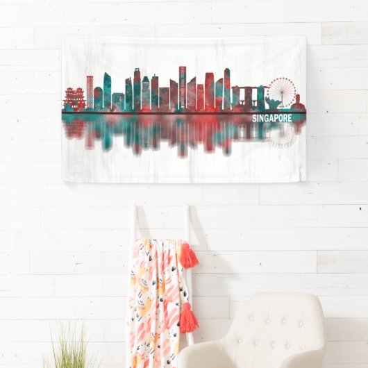 Singapore Skyline Banner (Insitu)