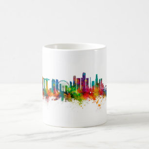 Singapore Skyline Kaffeetasse