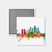 Singapore Skyline Magnet (Vorderseite/Rückseite)