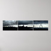 Singapore Skyline No2 Poster (Vorne)