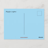 Singapore Skyline Postkarte (Rückseite)