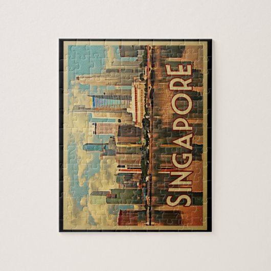 Singapore Skyline Puzzle (Vertikal)
