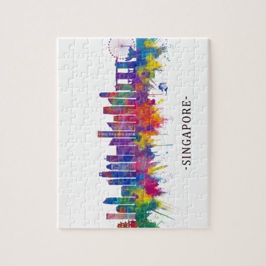 Singapore Skyline Puzzle (Vertikal)