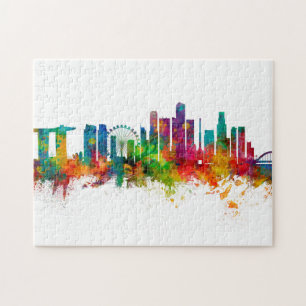 Singapore Skyline Puzzle