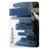 Singapore-Stadt Magnet (Vertikal)