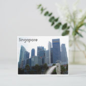 Singapore-Stadt Postkarte (Stehend Vorderseite)