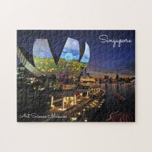Singapore Travel Jigsaw Puzzle: Kunstmuseum Puzzle