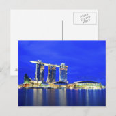 Singapore Waterfront Postcard Postkarte (Vorne/Hinten)