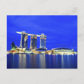 Singapore Waterfront Postcard Postkarte (Vorderseite)