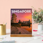Singapur Acrylschild (Hochzeit)