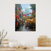 Singapur - Alt und Neu Poster (Küche)