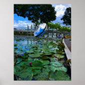 Singapur ArtScience Museum Lotus Pond Poster (Vorne)
