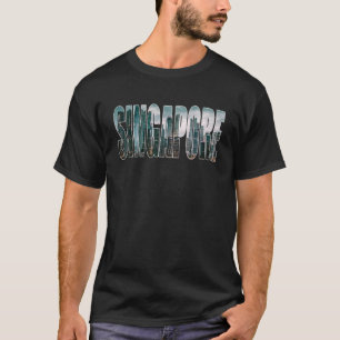 Singapur Asiatisch Asien Urban Skyline Fotografie  T-Shirt
