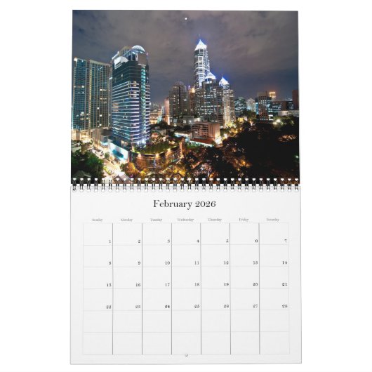 Singapur - Asien - Kalender (Feb 2026)