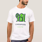 Singapur Asien Nachhaltig grüne Stadt T-Shirt (Vorderseite)