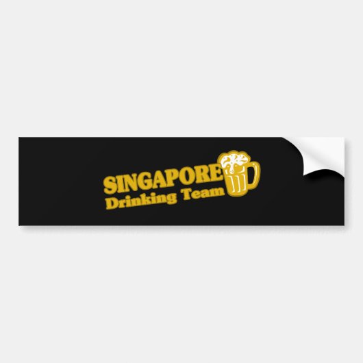 SINGAPUR AUTOAUFKLEBER (Vorne)