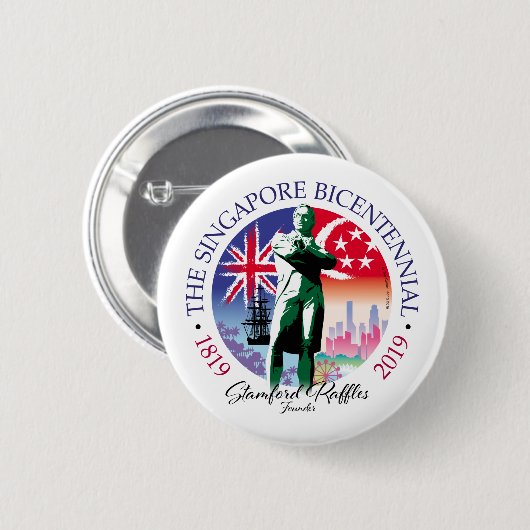 Singapur Bicentennial Collection v2- Button (Vorne & Hinten)