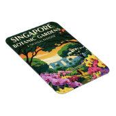 Singapur Botanic Gardens Travel Magnet (Rechte Seite)