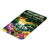 Singapur Botanic Gardens Travel Magnet (Linke Seite)