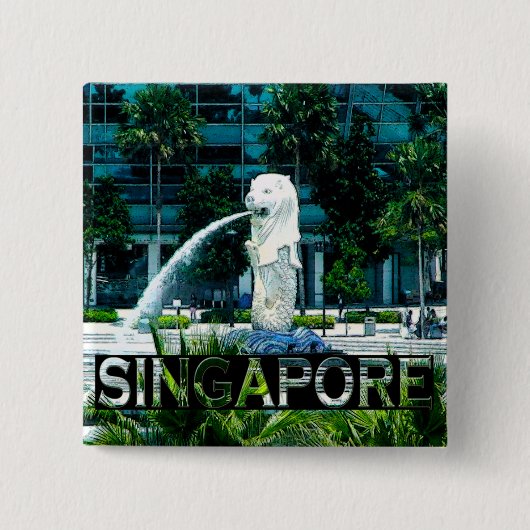 Singapur Button (Vorderseite)