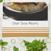 Singapur Char Siew Meats Küchentuch (Gefaltet)