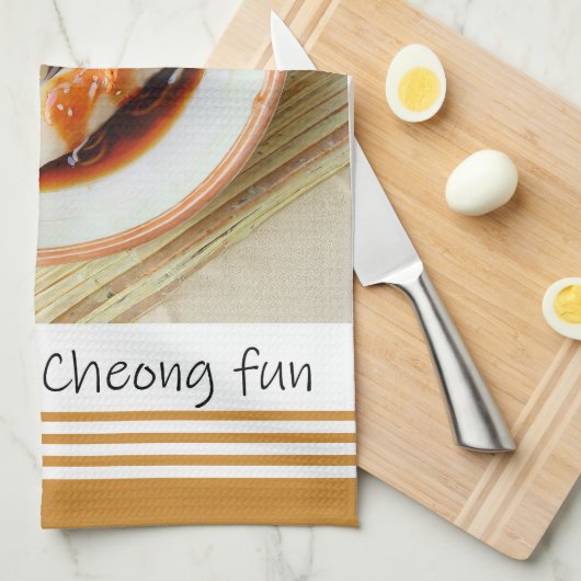 Singapur Cheong Fun Kitchen Handtuch (Viertel Falte)