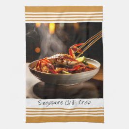 Singapur Chili Crab Kitchen Handtuch
