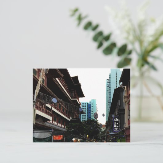 Singapur Chinatown #2 Postcard Postkarte (Stehend Vorderseite)