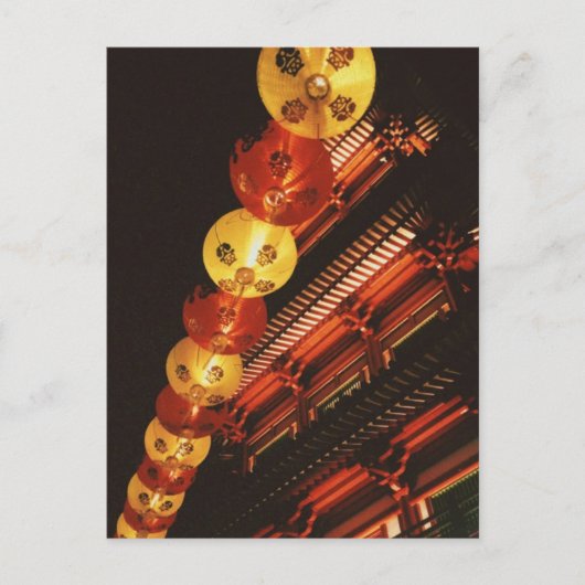 Singapur Chinatown Postkarte (Vorderseite)