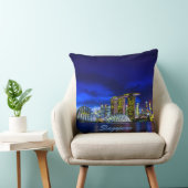 Singapur City Skyline bei Nacht Kissen (Stuhl )