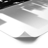 Singapur City Wall Art Poster (Ecke)