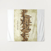 Singapur Cityscape Wandteppich (Vorderseite (Horizontal))