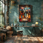 Singapur: Ciudad Jardín Poster