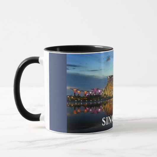 Singapur Custom Panorama Cup Tasse (Links)