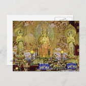 Singapur, der Buddha Tooth Relic Temple Postkarte (Vorne/Hinten)