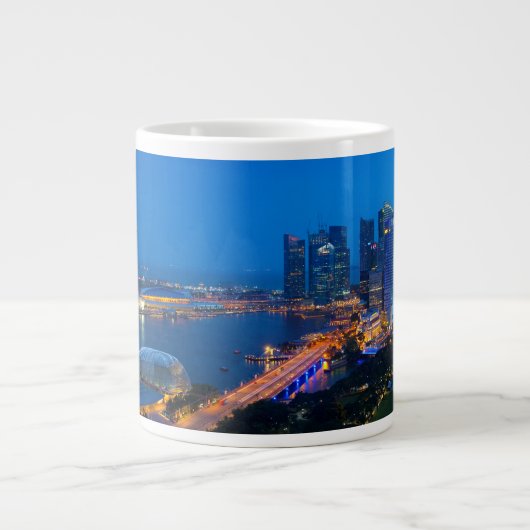 Singapur Downtown Jumbo-Tasse (Vorderseite)
