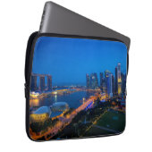 Singapur Downtown Laptopschutzhülle (Vorne Rechts)