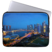Singapur Downtown Laptopschutzhülle (Vorderseite)