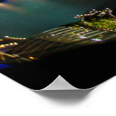 Singapur Downtown-Lichtshow Poster (Ecke)