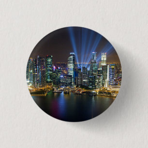 Singapur Downtown Lightshow Button