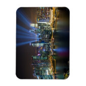 Singapur Downtown Lightshow Magnet (Vertikal)